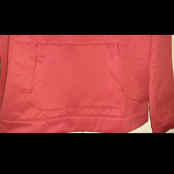NOS Women's Sz XS RED Under Armour STORM Hoodie, Winterwear COLDGEAR Pullover - Picture 6 of 6
